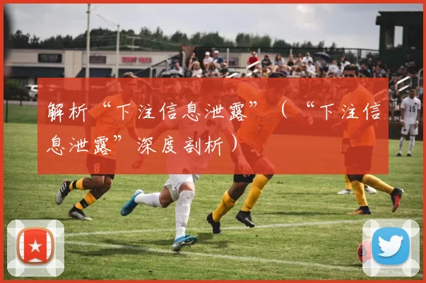 解析“下注信息泄露”（“下注信息泄露”深度剖析）