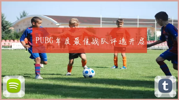 PUBG年度最佳战队评选开启